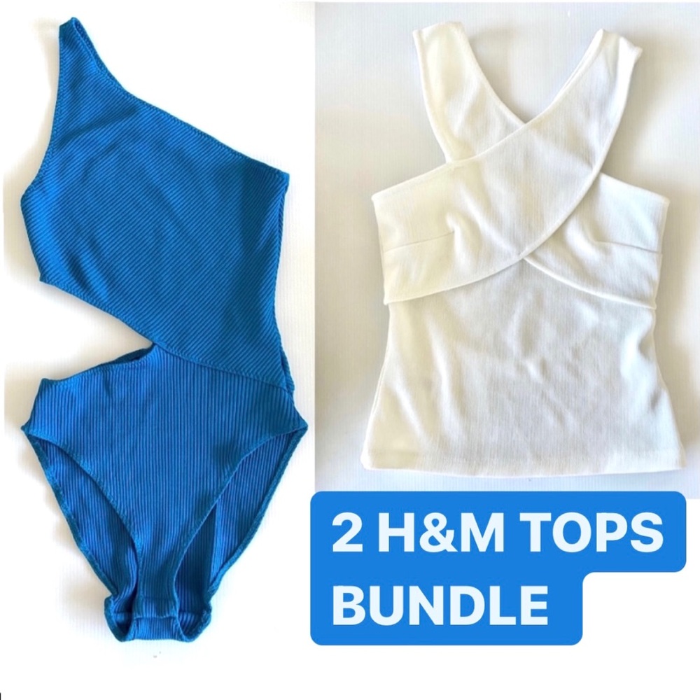 Cut out H&M tops (2 bundle)
